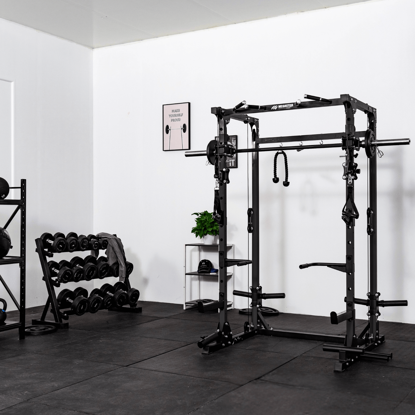 3-IN-1 Multifunctional Smith Machine