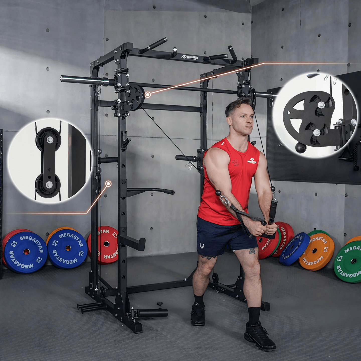 1:1 Resistance Pulley System