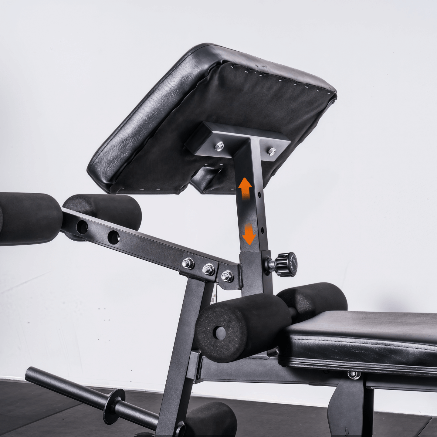 Integrated Preacher Curl Station