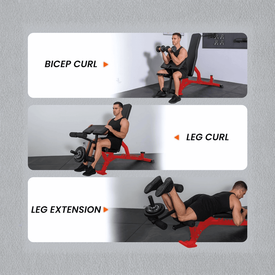 Convertible 3-in-1 Adjustable Bench